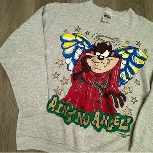 Vintage Taz 1995 ‘ain’t no angel!’ Crewneck‎ sweater